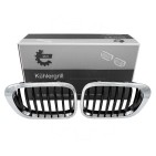 Grille de Pare Choc Avant Pour BMW Série 3 E46 51138208683, 51138208685