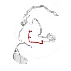 Tuyau de Clim Pour Peugeot 308 II 3008 5008 Opel Citroën 9840709880, 9675635380