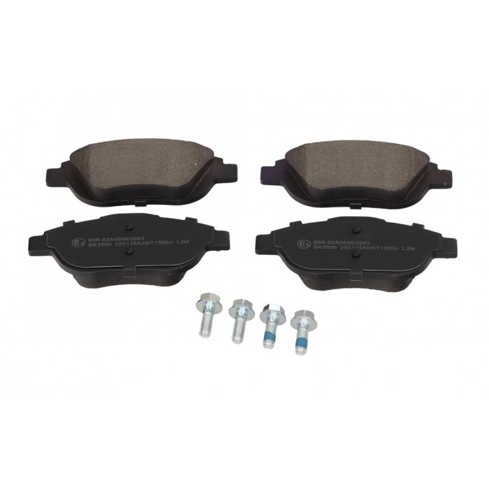 Kit Plaquette de Frein Avant Pour Peugeot Citroën C3 DS 1607083180 1611837880