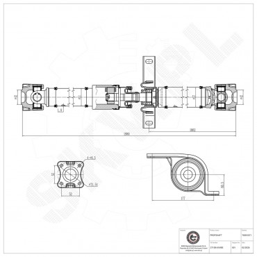 Cardan Arbre de Transmission Pour Suzuki SX4 S-Cross 2710061M00