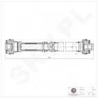 Cardan Arbre de Transmission Avant Pour VW Amarok 2H0521101C 2H0521101E