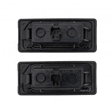 2 Feux de Plaque Immatriculation Pour Audi A1 A5 Décapotable A6 A7 Q3 Q5 Q7 TT