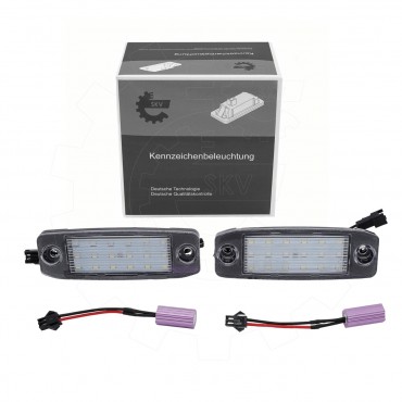2 Feux de Plaque Immatriculation Pour Hyundai Sonata V VI
