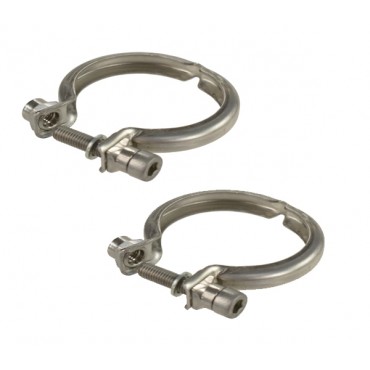 x2 Collier De Fixation Serrage Vanne Egr Pour Berlingo First C1 C15 C2 C3 16283j