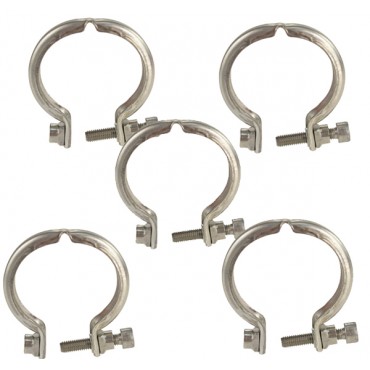 x5 Collier De Fixation Serrage Vanne Egr Pour Berlingo First C1 C15 C2 C3 16283j