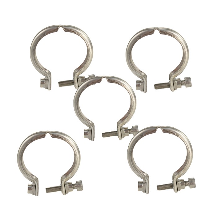 x5 Collier De Fixation Serrage Vanne Egr Pour Berlingo First C1 C15 C2 C3 16283j