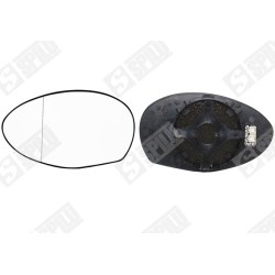 Verre de Rétroviseur Gauche Pour Alfa Romeo 147 0071717906