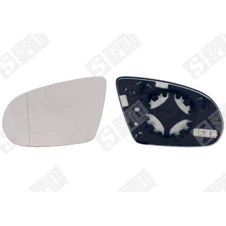 Verre de Rétroviseur Gauche Pour Audi A8 4H0857535B
