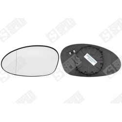 Verre de Rétroviseur Gauche Pour BMW 1 Coupé Décapotable 3 51167132735
