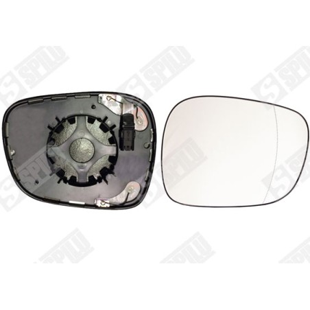 Verre de Rétroviseur Droit Pour BMW X1 X3 51162991664