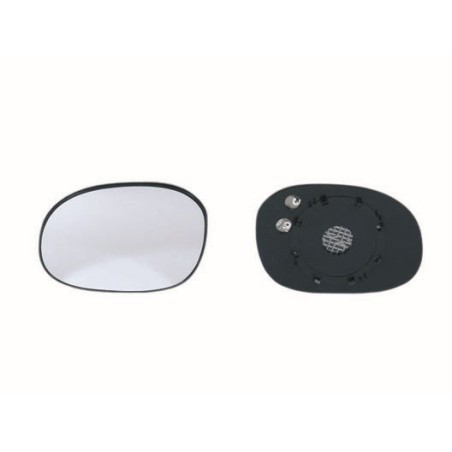 Verre de Rétroviseur Gauche Pour Peugeot 1007 Citroën C2 C3 I Pluriel