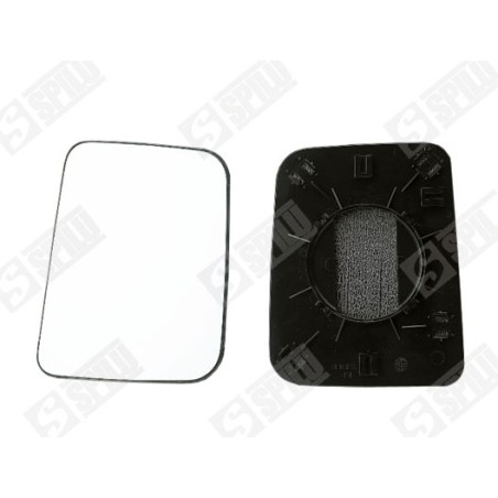 Verre de Rétroviseur Gauche Pour Fiat Fiorino Camionnette/Monospace Pick-up