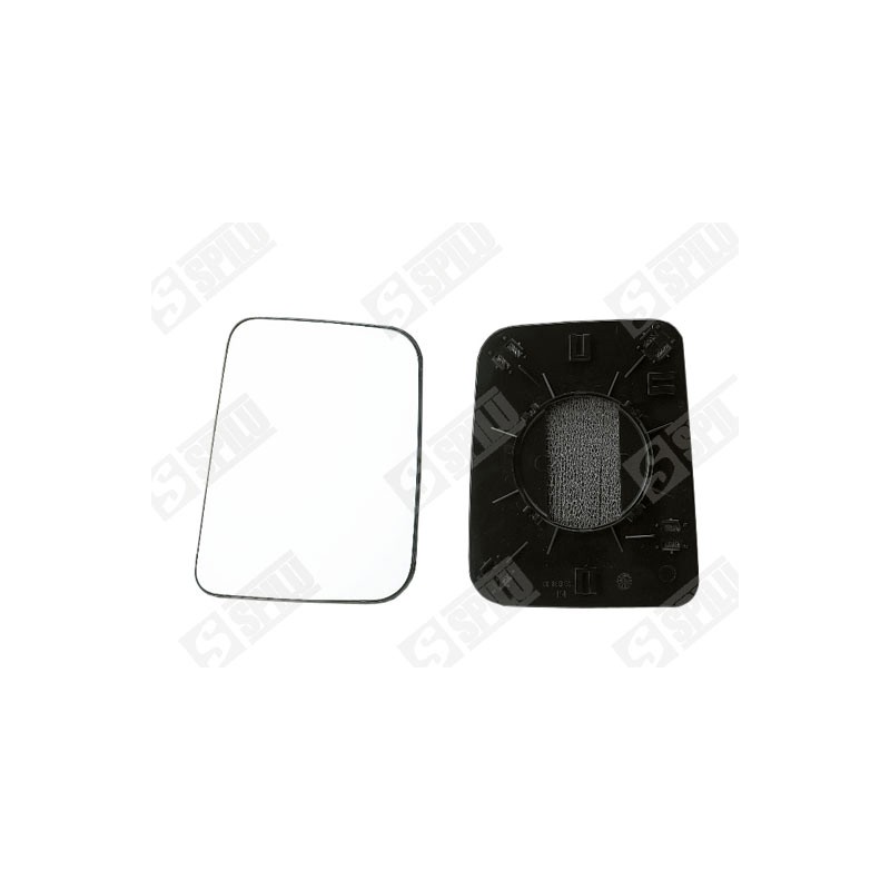 Verre de Rétroviseur Gauche Pour Fiat Fiorino Camionnette/Monospace Pick-up