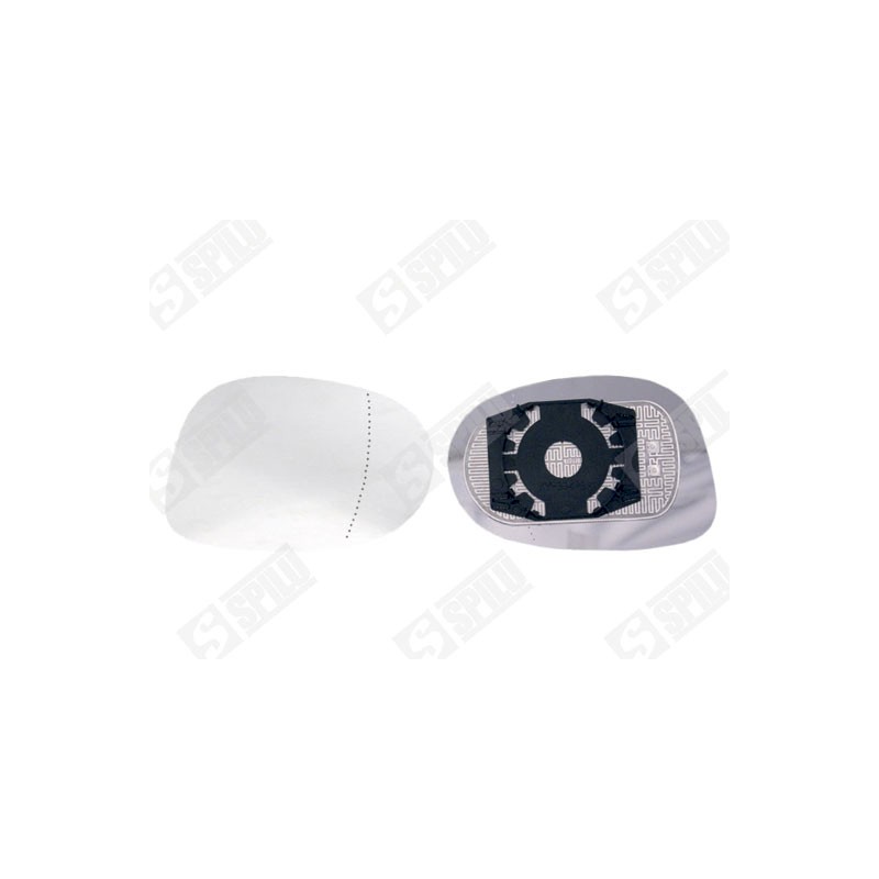 Verre de Rétroviseur Gauche Pour Fiat Croma Camionnette/Break Lancia Delta III