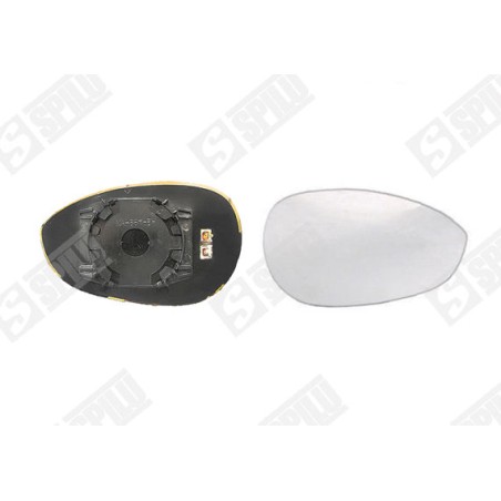Verre de Rétroviseur Droit Pour Fiat 500 C 500/595/695 0071740497