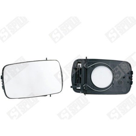 Verre de Rétroviseur Gauche Pour Ford Fiesta Camionnette - 3/5 Portes 6198612