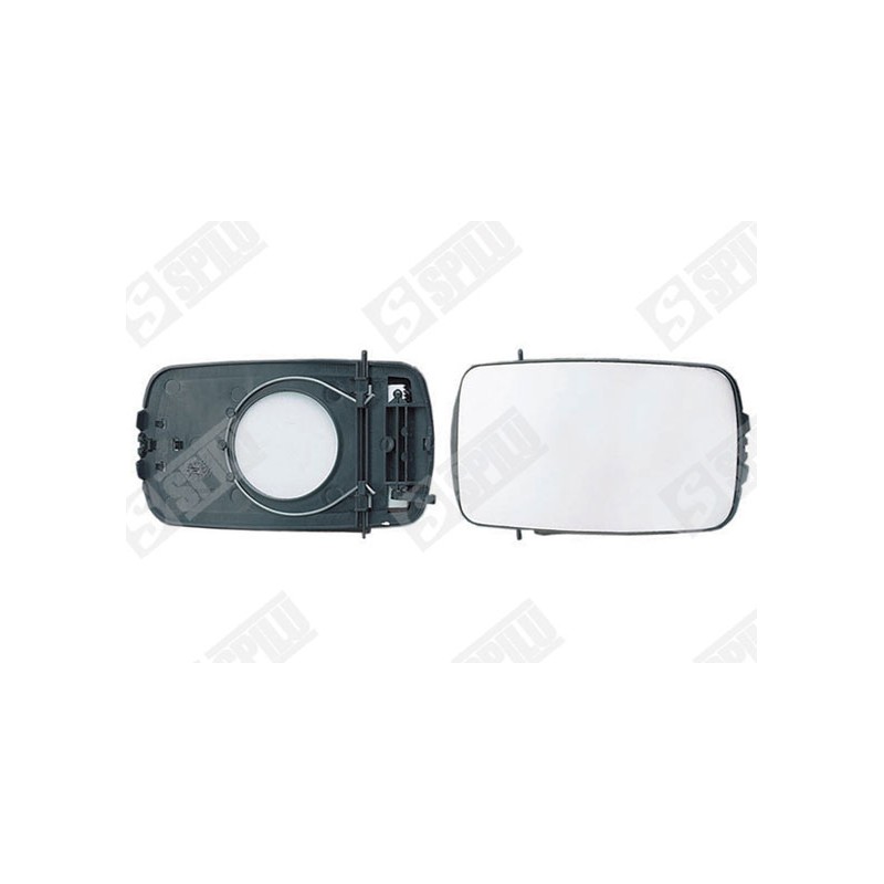 Verre de Rétroviseur Droit Pour Ford Fiesta Camionnette - 3/5 Portes 6198613