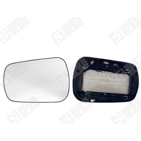 Verre de Rétroviseur Gauche Pour Ford Fiesta V Van Fusion 1145853