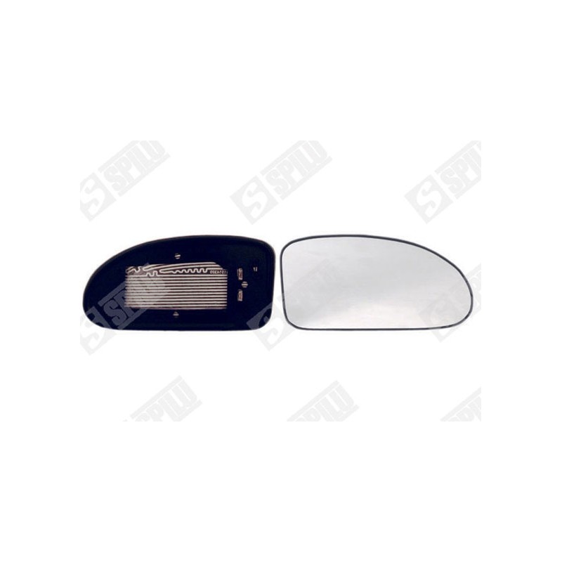 Verre de Rétroviseur Droit Pour Ford Focus A Trois Volumes 1060598