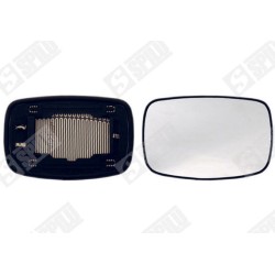 Verre de Rétroviseur Droit Pour Ford Décapotable Fiesta Camionnette III IV