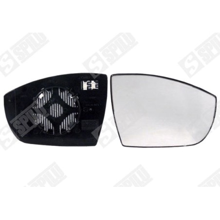 Verre de Rétroviseur Droit Pour Ford C-Max II Van Galaxy Grand Kuga I 1405067