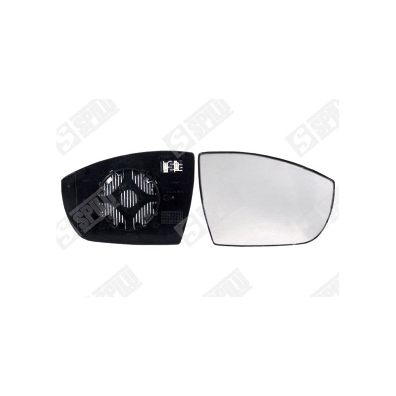 Verre de Rétroviseur Droit Pour Ford C-Max II Van Galaxy Grand Kuga I 1405067