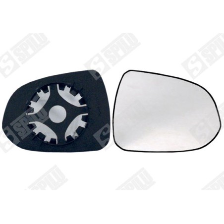 Verre de Rétroviseur Droit Pour Honda Jazz II 76203SAAE01