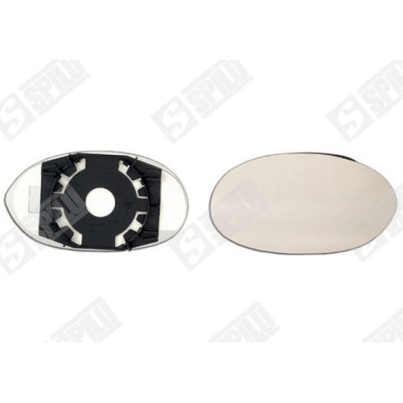 Verre de Rétroviseur Droit Pour Lancia Y 71711065
