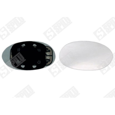 Verre de Rétroviseur Droit Pour Lancia Y 71711066