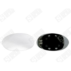 Verre de Rétroviseur Gauche Pour Lancia Y 71711064