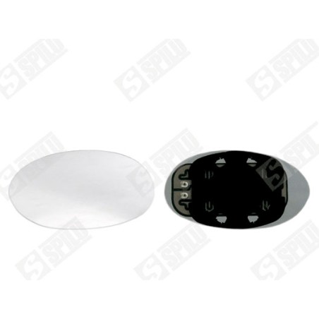 Verre de Rétroviseur Gauche Pour Lancia Y 71711064