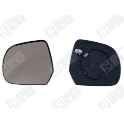 Verre de Rétroviseur Gauche Pour Dacia Duster Camionnette Lodgy Nissan Leaf