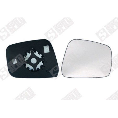 Verre de Rétroviseur Gauche Pour Nissan NP300 Navara Pathfinder III 96366EB10A