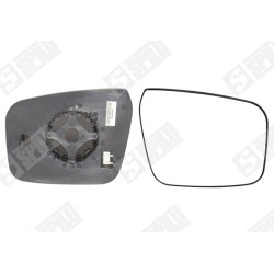 Verre de Rétroviseur Gauche Pour Nissan NP300 Navara Pathfinder III 96366EB11A