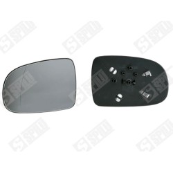 Verre de Rétroviseur Gauche Pour Opel Corsa C Camionnette - 3/5 Portes 1428836