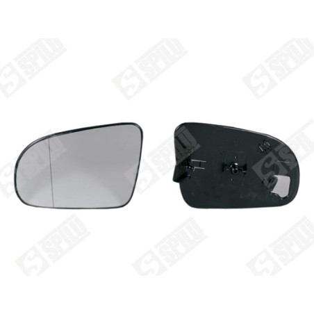 Verre de Rétroviseur Gauche Pour Opel Corsa B Camionnette - 3/5 Portes 1705258