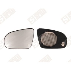 Verre de Rétroviseur Droit Pour Opel Combo Camionnette/Monospace Tour Vauxhall