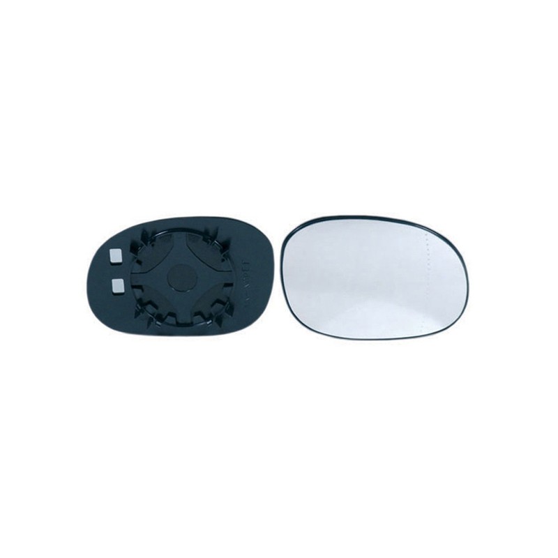 Verre de Rétroviseur Droit Pour Peugeot 206 3/5 Portes Van 206+ 1007 Citroën