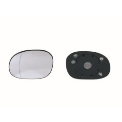 Verre de Rétroviseur Gauche Pour Peugeot 206 3/5 Portes CC SW Van 206+ Citroën