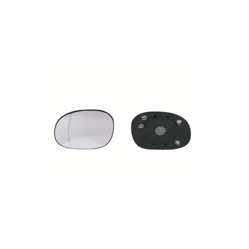 Verre de Rétroviseur Gauche Pour Peugeot 206 3/5 Portes CC SW Van 206+ Citroën