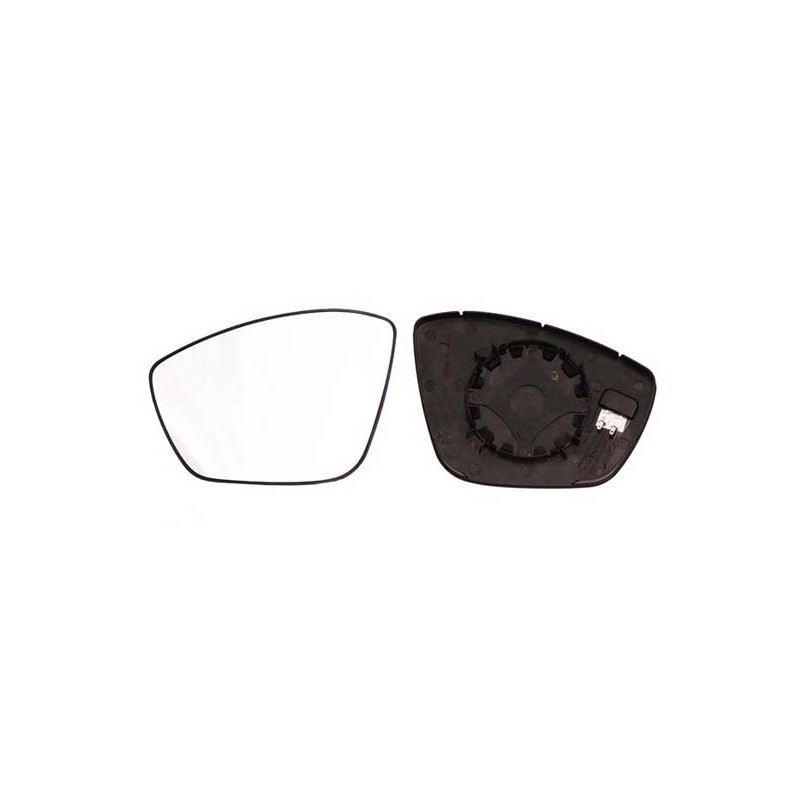 Verre de Rétroviseur Gauche Pour Peugeot Camionnette/Break 2008 Citroën C3 III