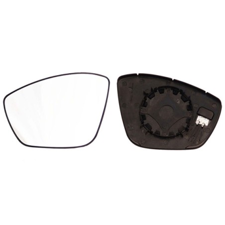 Verre de Rétroviseur Droit Pour Peugeot Camionnette/Break 2008 Citroën C3 III