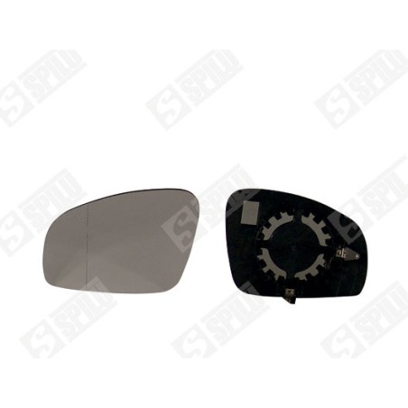Verre de rétroviseur, rétroviseur extérieur Pour Skoda Fabia II 5J0857521H