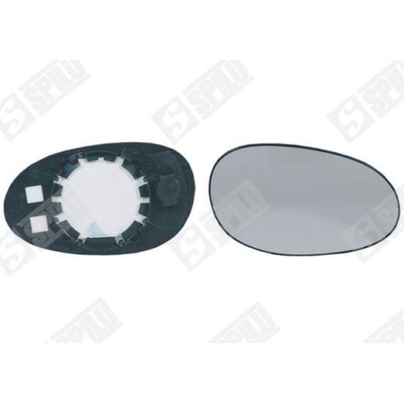 Verre de Rétroviseur Droit Pour Smart Fortwo Cabrio Coupé 0002440V001000000