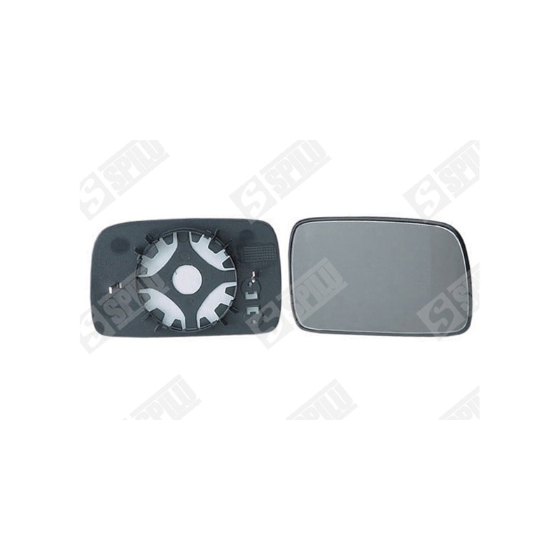 Verre de Rétroviseur Droit Pour VW Polo - Polo/Break Classic Variant Skoda