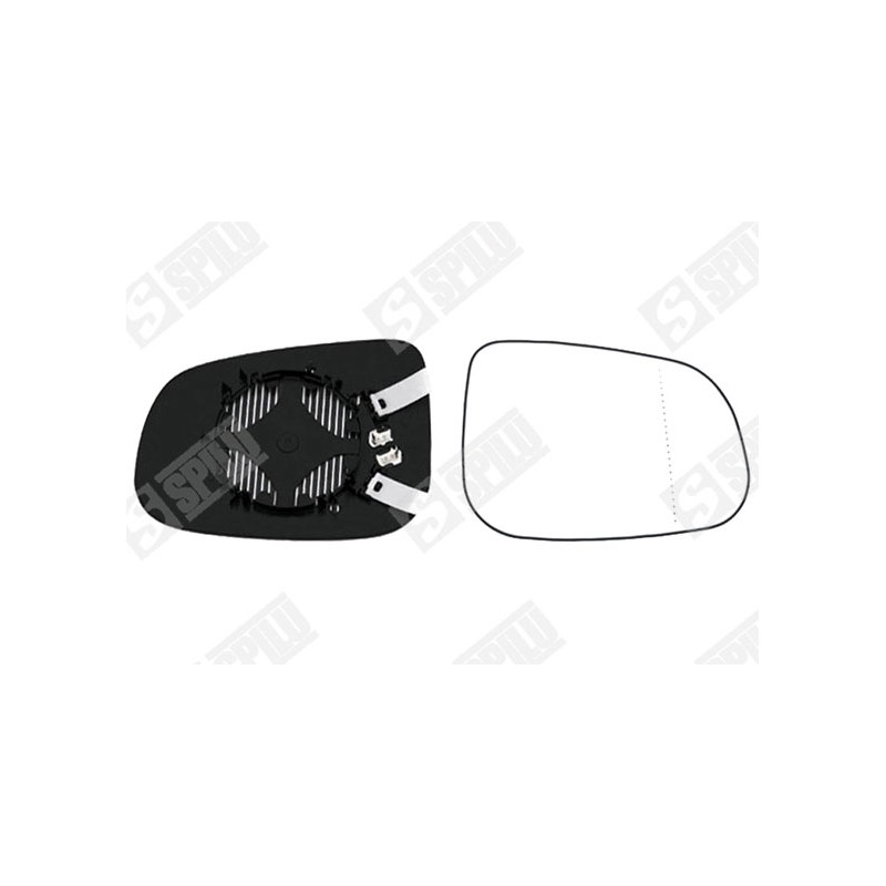 Verre de Rétroviseur Droit Pour Volvo C30 C70 II Décapotable S40 S60 30716486
