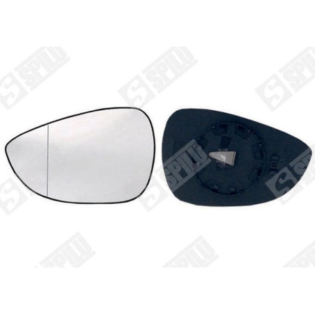 Verre de Rétroviseur Droit Pour Ford B-Max Van Fiesta A Trois Volumes 1514083