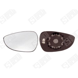Verre de Rétroviseur Gauche Pour Ford B-Max Van Fiesta A Trois Volumes 1671414