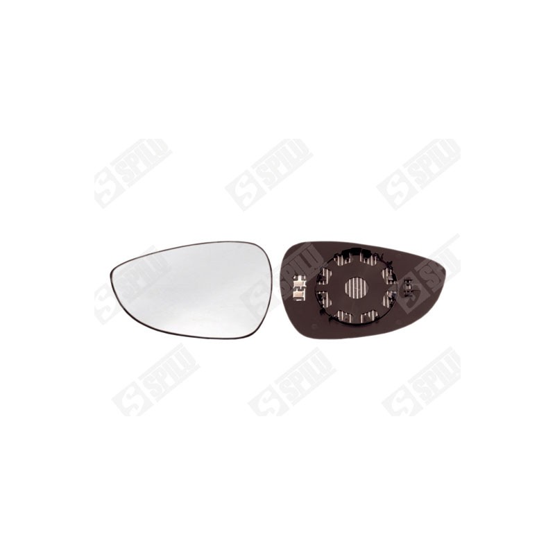 Verre de Rétroviseur Gauche Pour Ford B-Max Van Fiesta A Trois Volumes 1671414