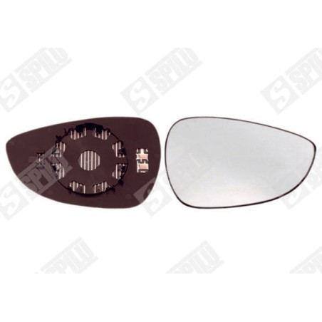 Verre de Rétroviseur Droit Pour Ford B-Max Van Fiesta A Trois Volumes 1531440